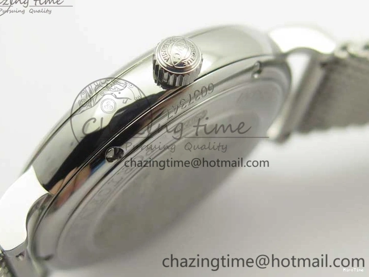 MIROTIME 1218 Portofino IW356501 SS V3 MK 1:1 Best Edition Blue Dial On SS Mesh Bracelet MIYOTA Timeless 7194